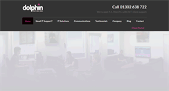 Desktop Screenshot of dolphinict.co.uk